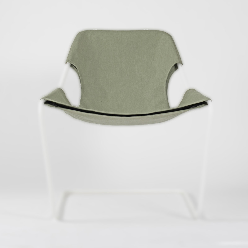 Housse de echange Tissu Sunbrella Heritage outdoor / Indoor pour fauteuil Paulistano couleur Moss