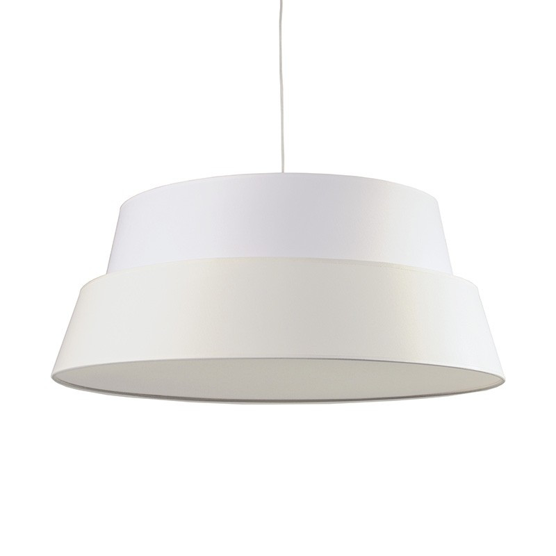 Photo lampshade - White and cream