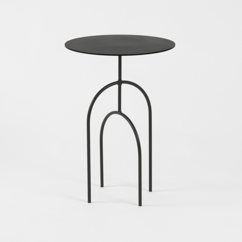 Moça steel side table - 48 cm