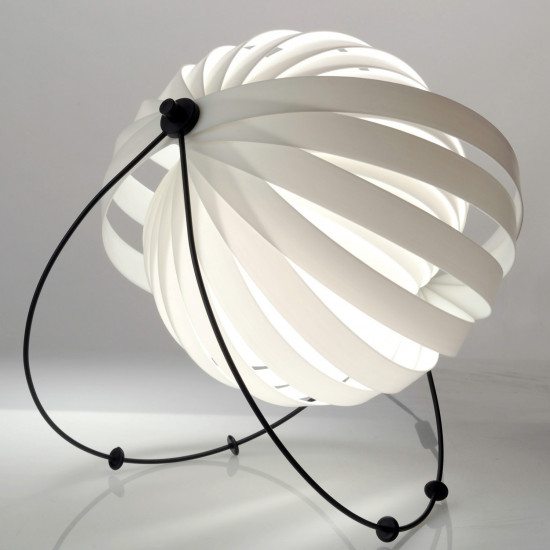 Lampe Eclipse - Enroulage store - vue de 3/4