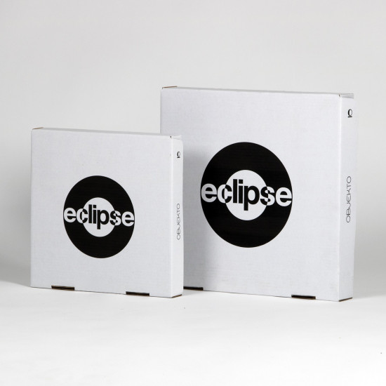 Eclipse lamp "pizza box" boxes