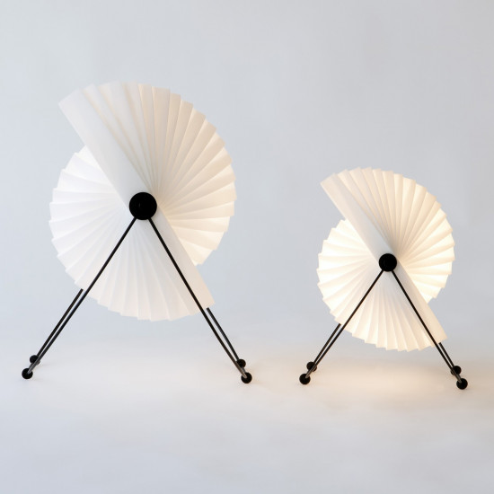 Eclipse floor and table lamps - side view