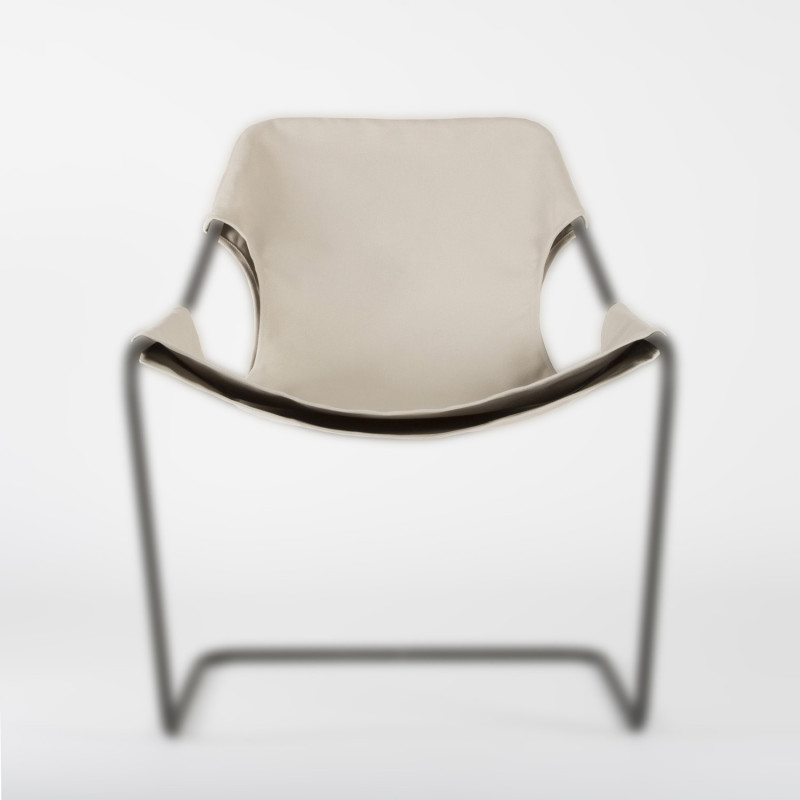 Beige fabric cover for the Paulistano armchair