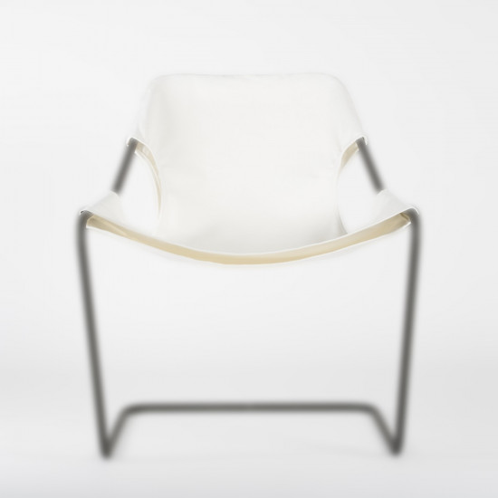 White natural fabric cover for the Paulistano armchair