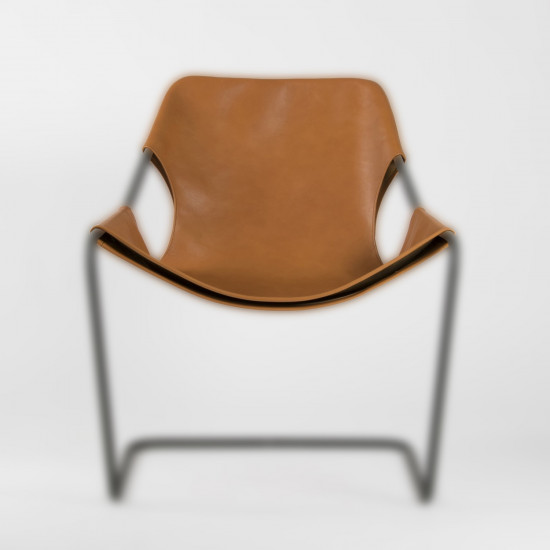 Whisky leather cover for the Paulistano armchair